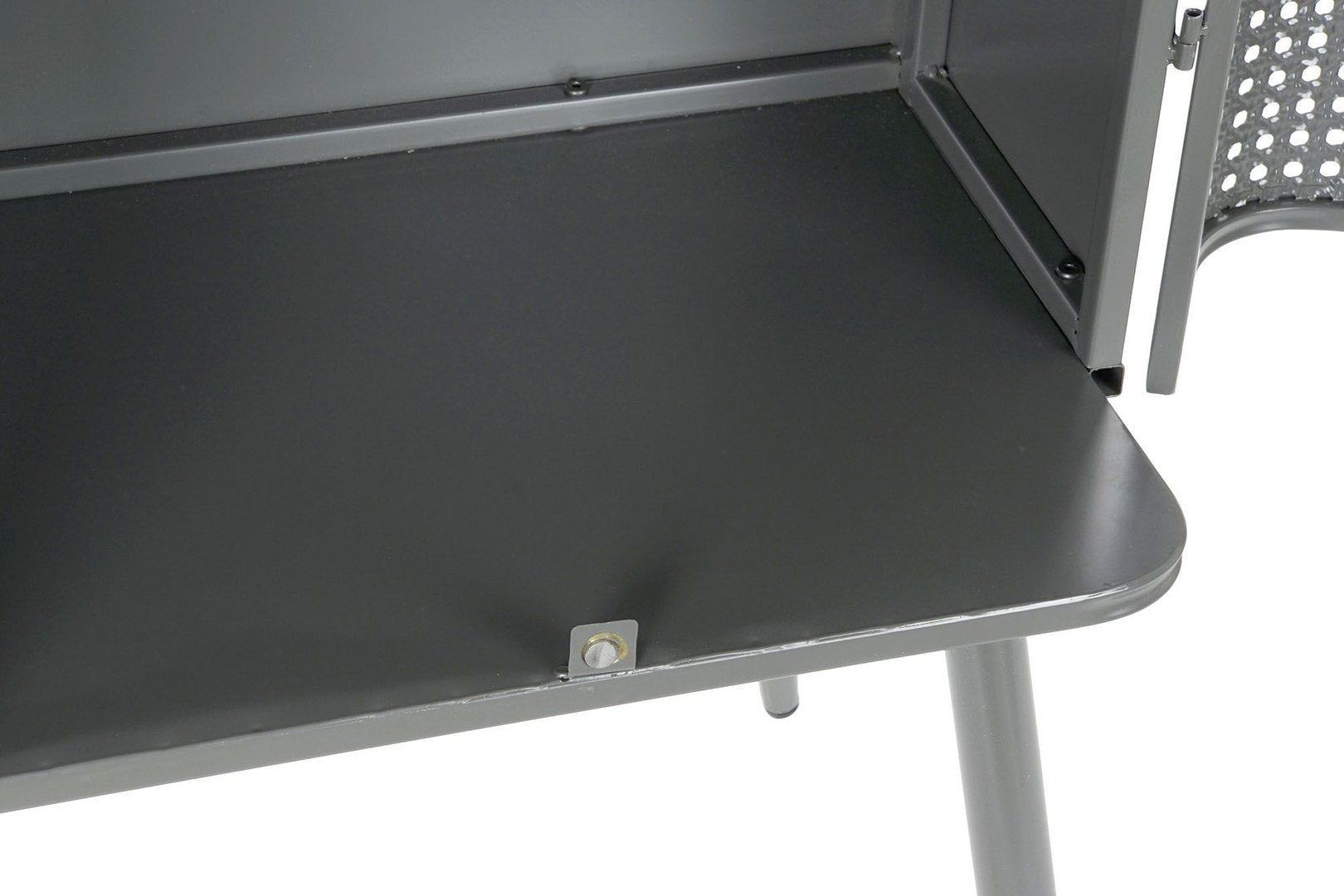 Credenza libreria vintage nera