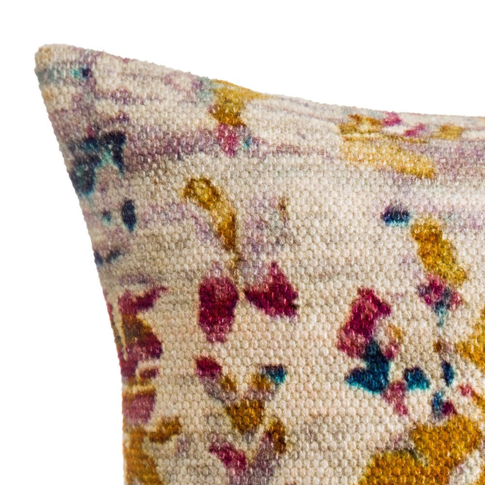 Cuscino etnico mutlicolor piccolo