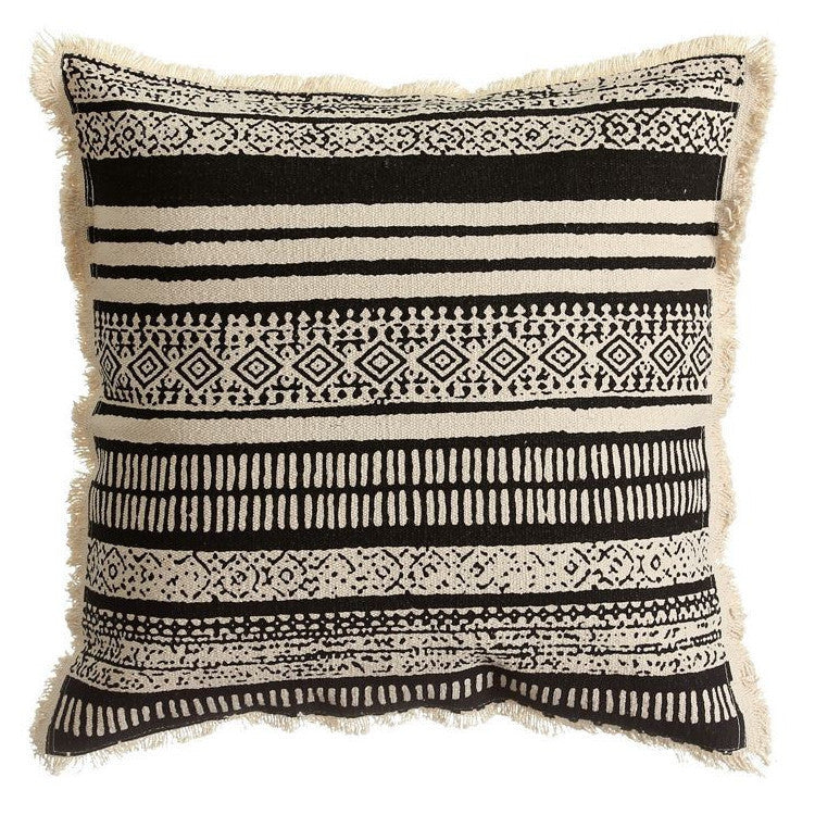 Cuscino home decor a strisce
