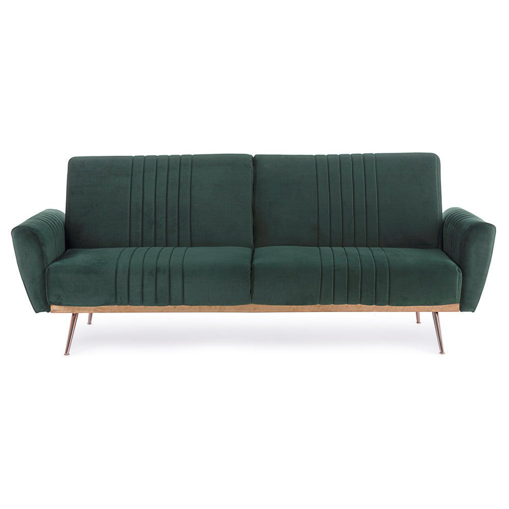 Divano LETTO vintage verde