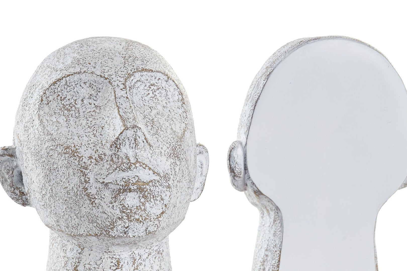 Fermalibri busto bianco