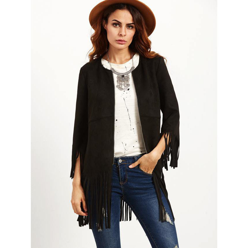 Giacca western con frange