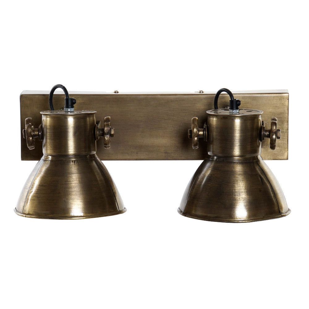 Lampada da parete ferro industrial