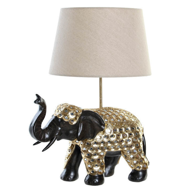 Lampada da tavolo elefante etnica