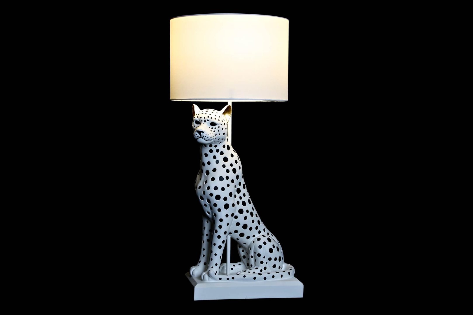 Lampada leopardo stile esotico chic