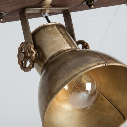 Lampadario vintage industrial
