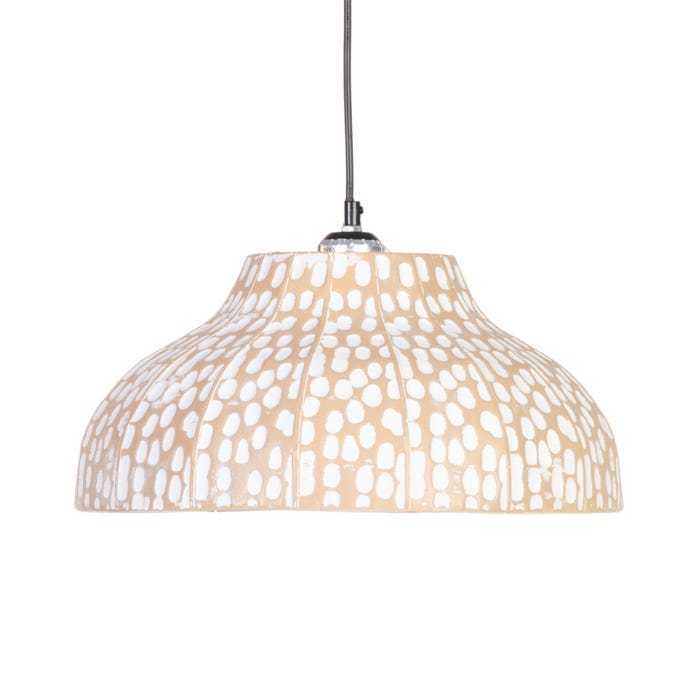 Lampadario boho chic metallo