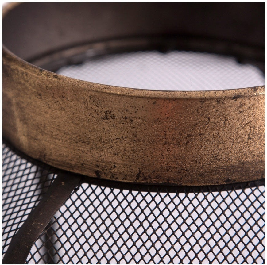 Lanterna orientale nero e oro