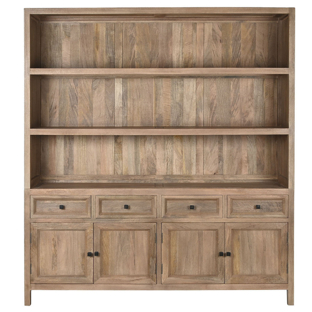 Libreria vintage legno naturale