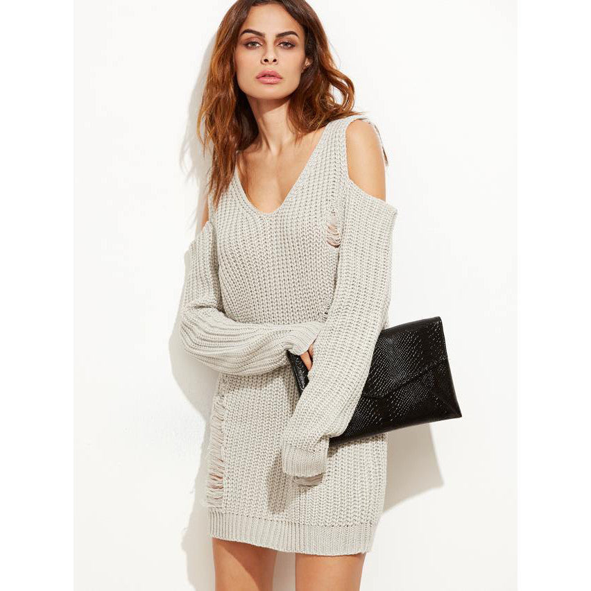 Dolcevita lungo grigio