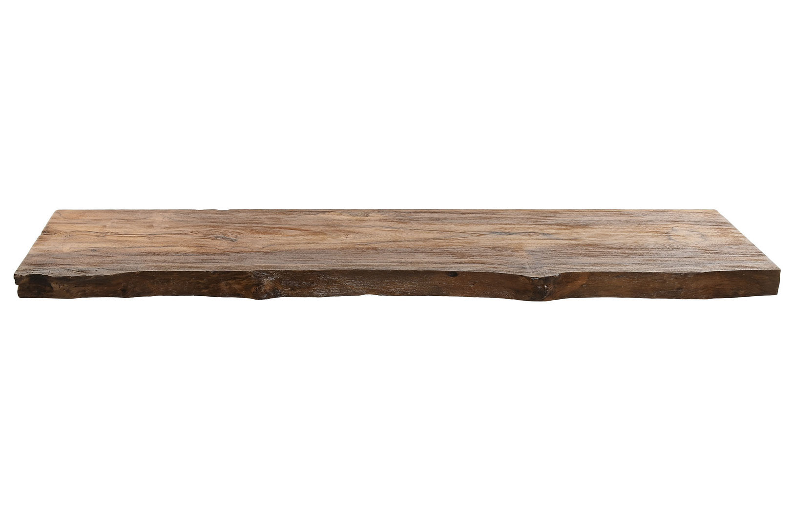 Mensola muro tronco legno teak