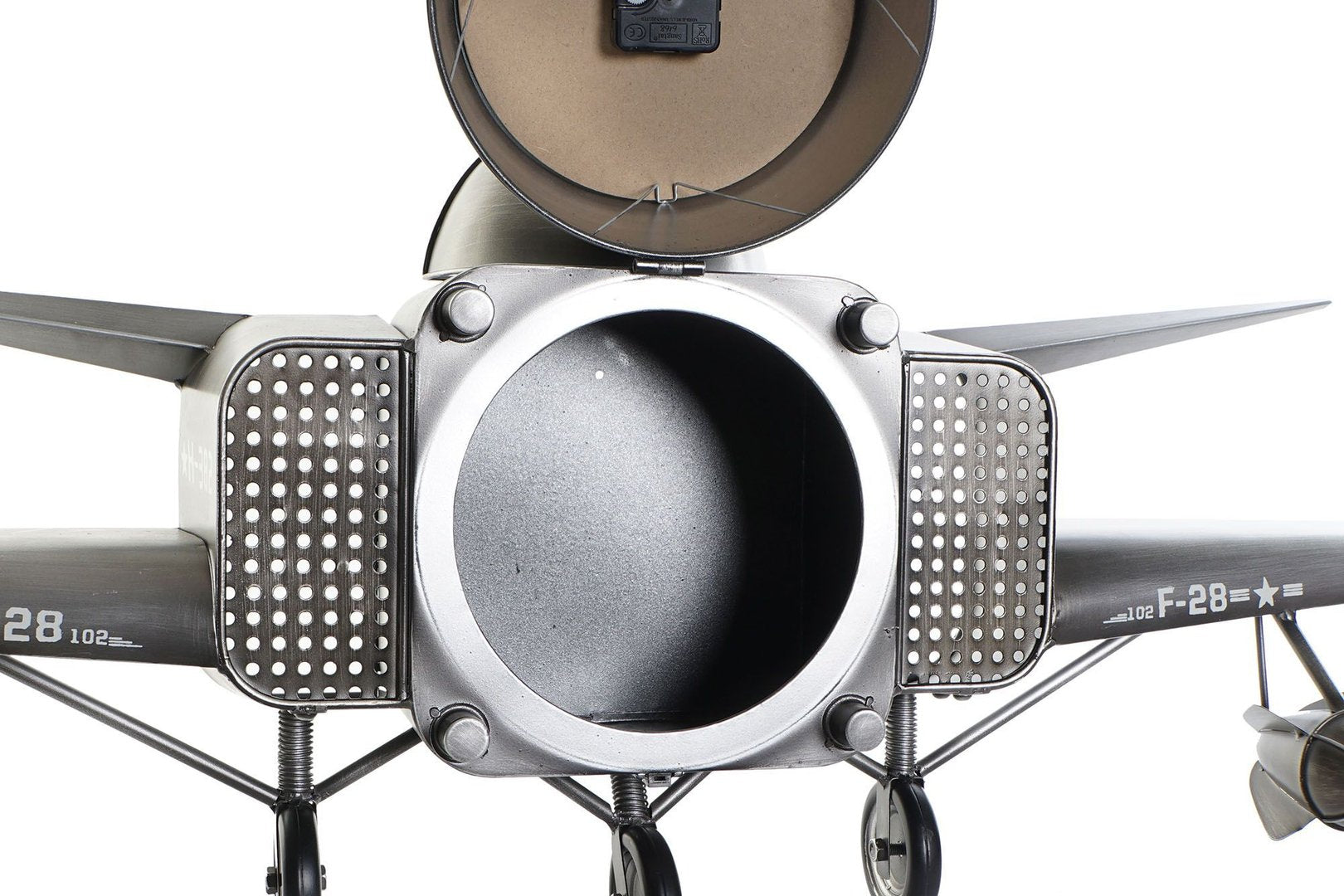 Murale aereo orologio da parete