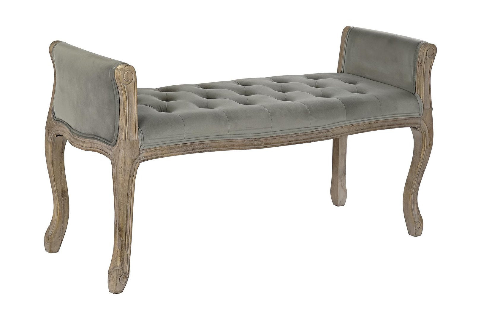 Panca francese capitonnè grigia