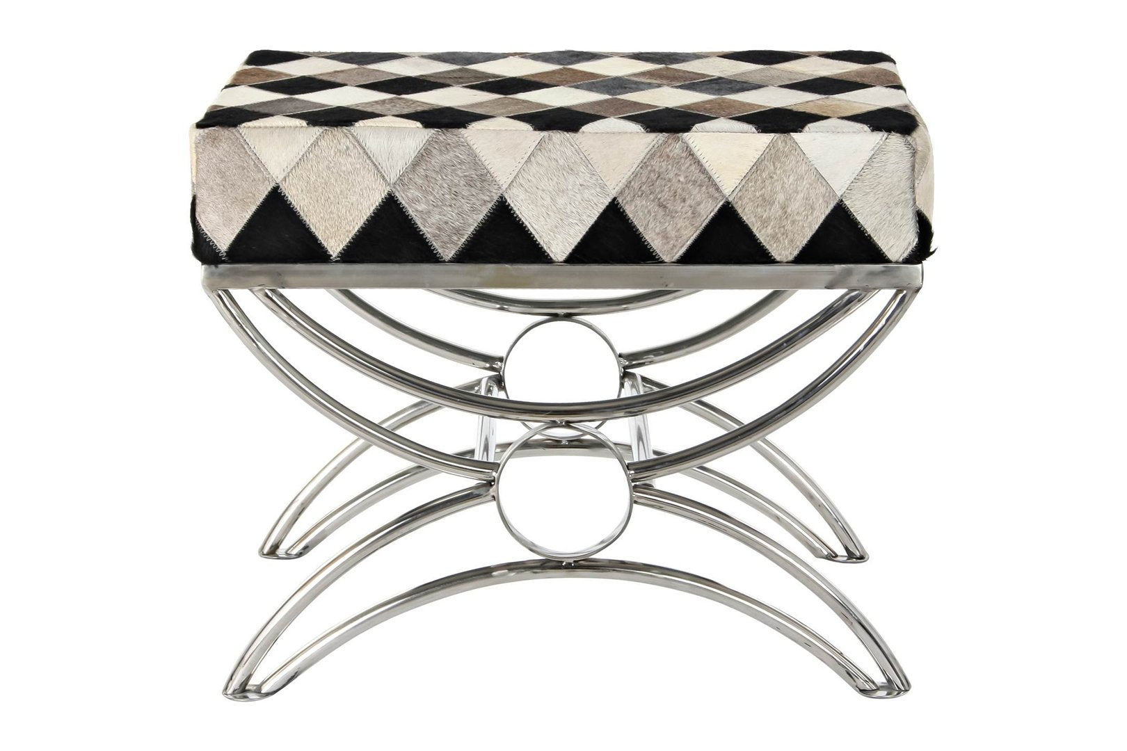 Panca poggiapiedi vintage