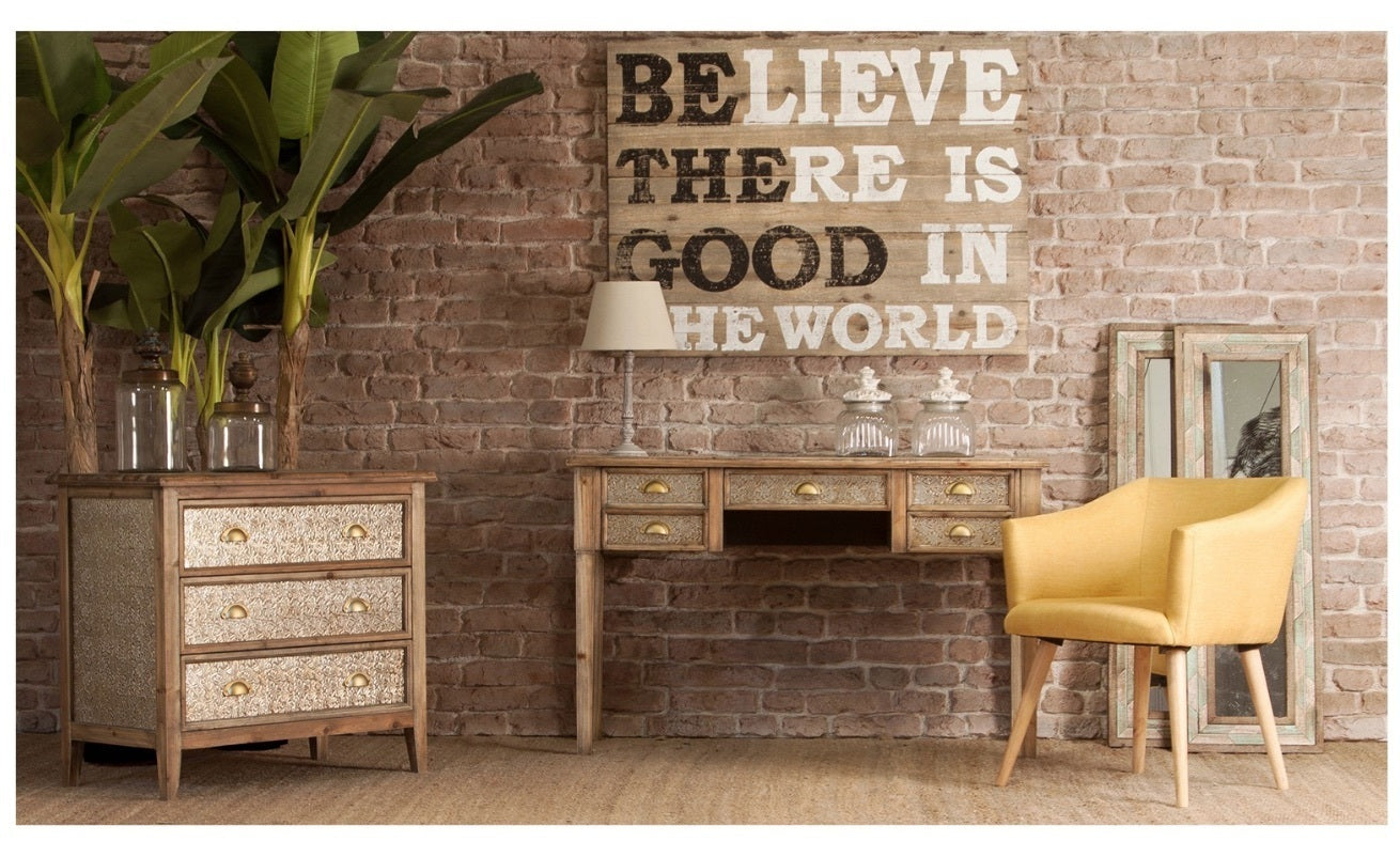 Pannello in legno vintage chic