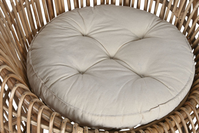 Poltrona bistrot vimini bamboo