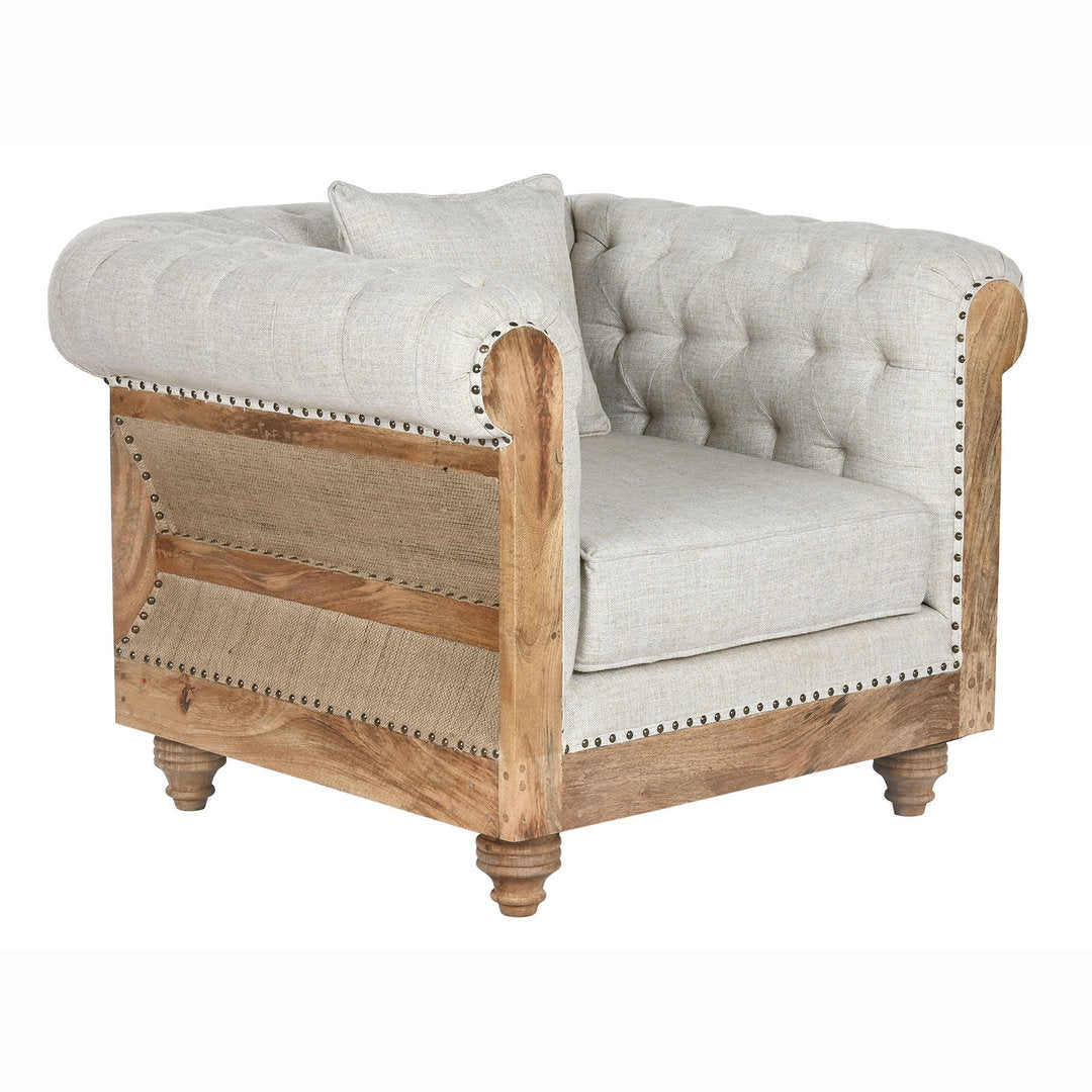 Poltrona Capitonnè country chic