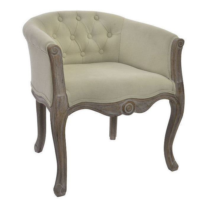 Poltrona francese capitonnè