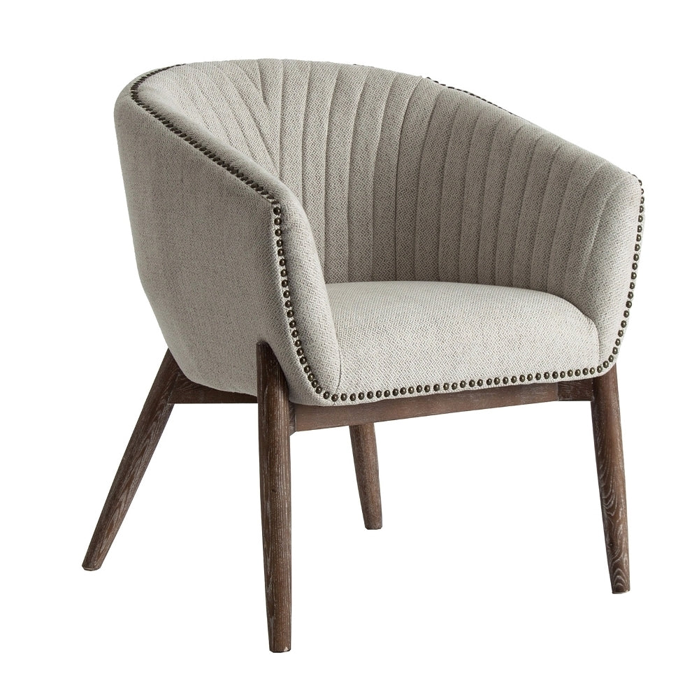 Poltrona stile kitsh colore grigio