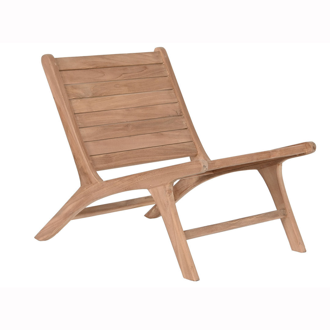 Sedia design living legno teak