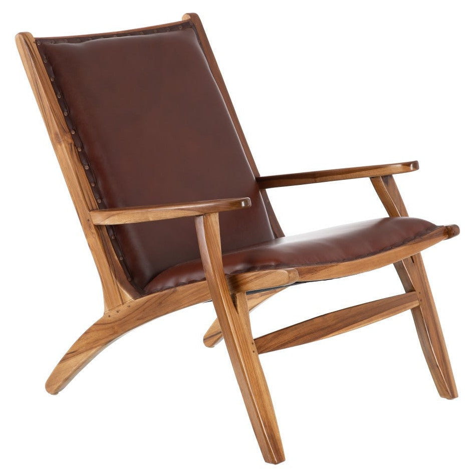 Poltrona vintage naturale