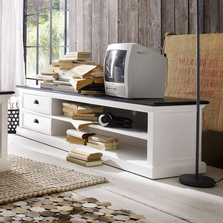 Porta tv provenzale bicolore 180