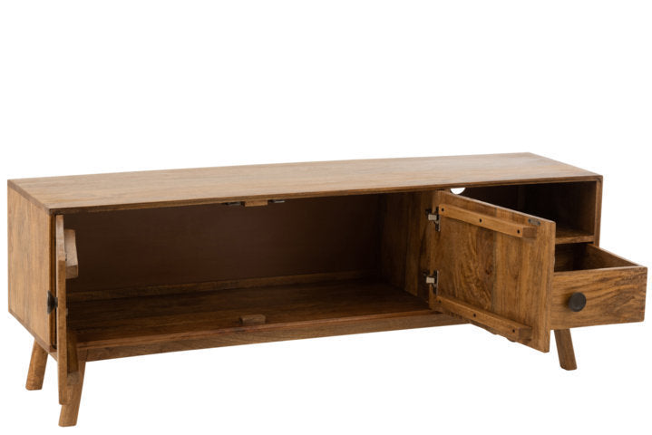 Porta tv vintage legno massiccio