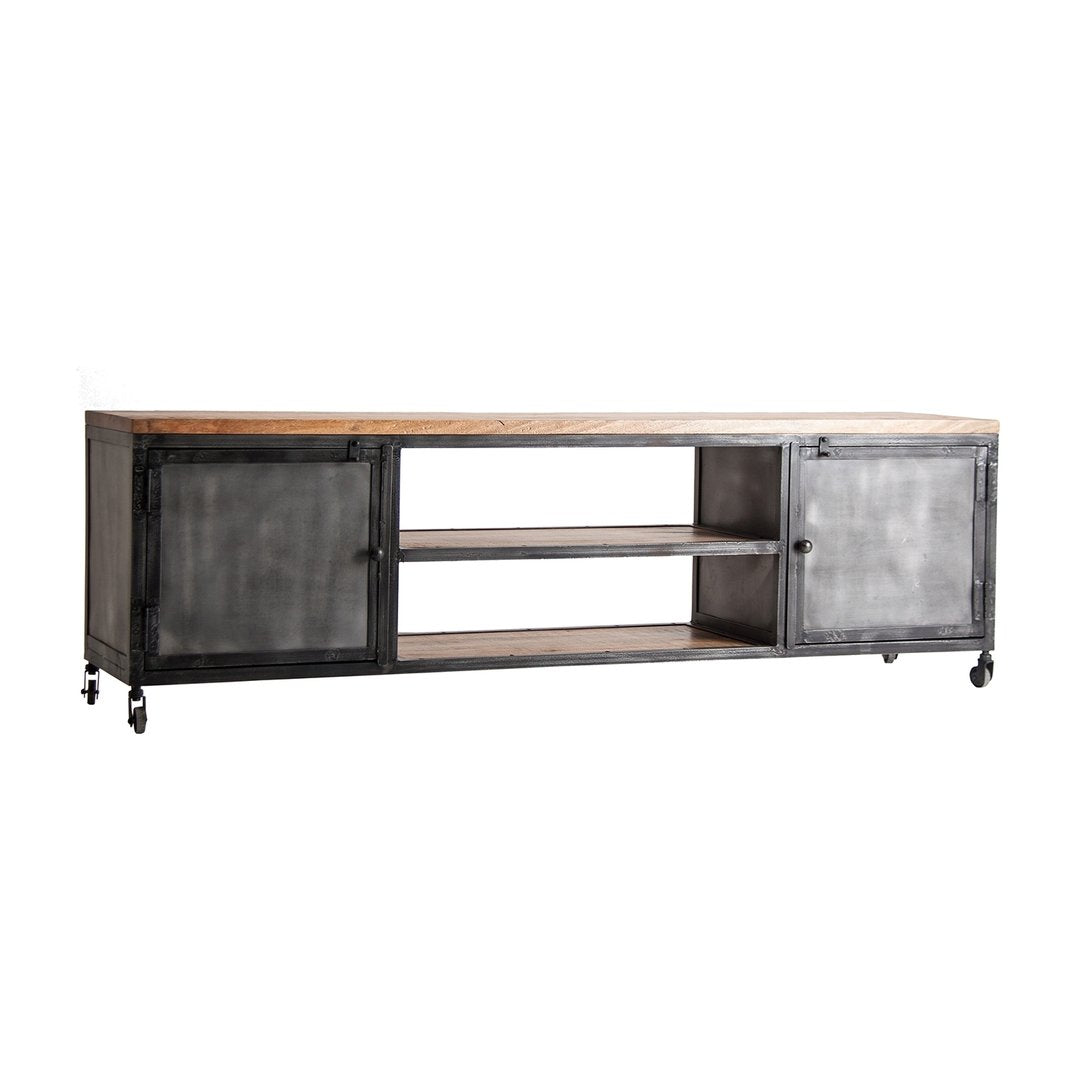 Porta TV stile industriale