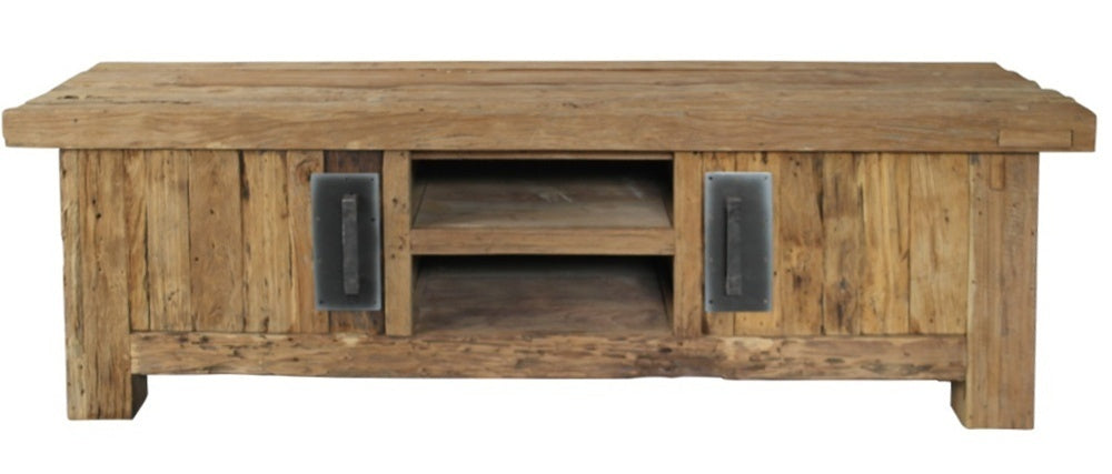 Porta tv etnico in teak