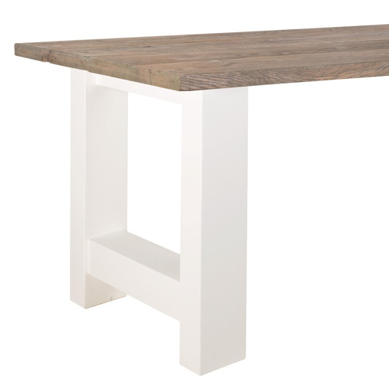 Tavolo bicolore shabby chic