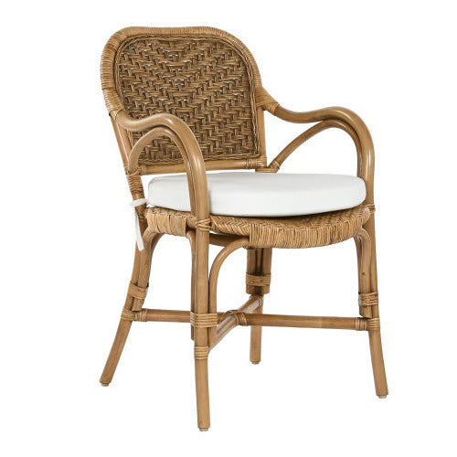 Sedia Bistrot rattan e bamboo