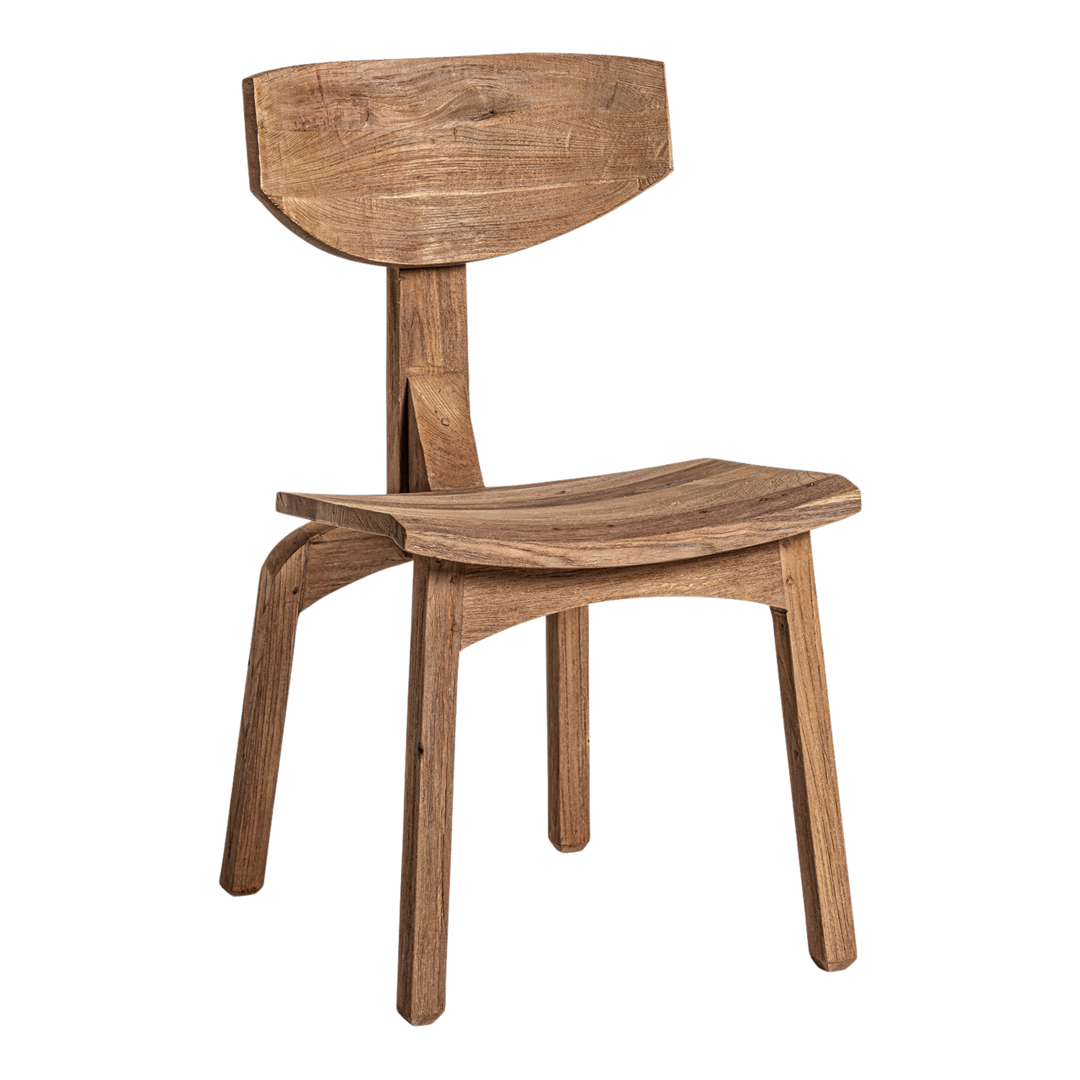 Sedia legno massello design