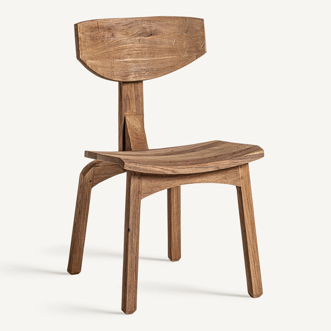 Sedia legno massello design