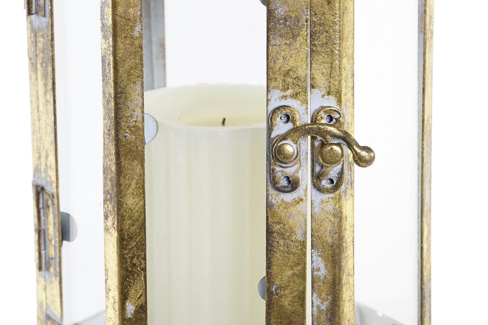 Set 2 lanterne metallo orientali