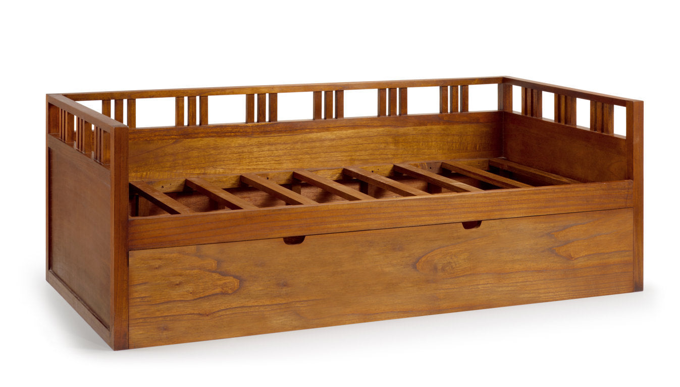 Sommier stile neo-coloniale singolo