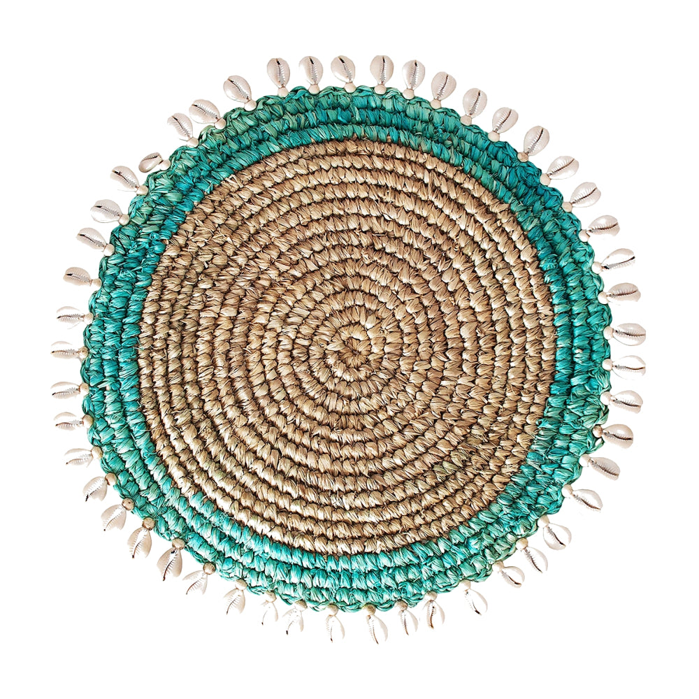 Tovaglietta fibre intrecciate boho chic