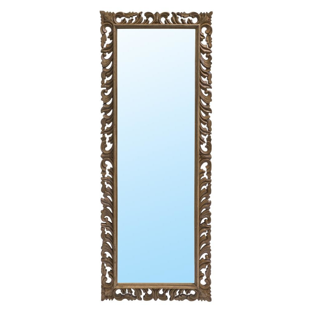 Specchio intagliato shabby