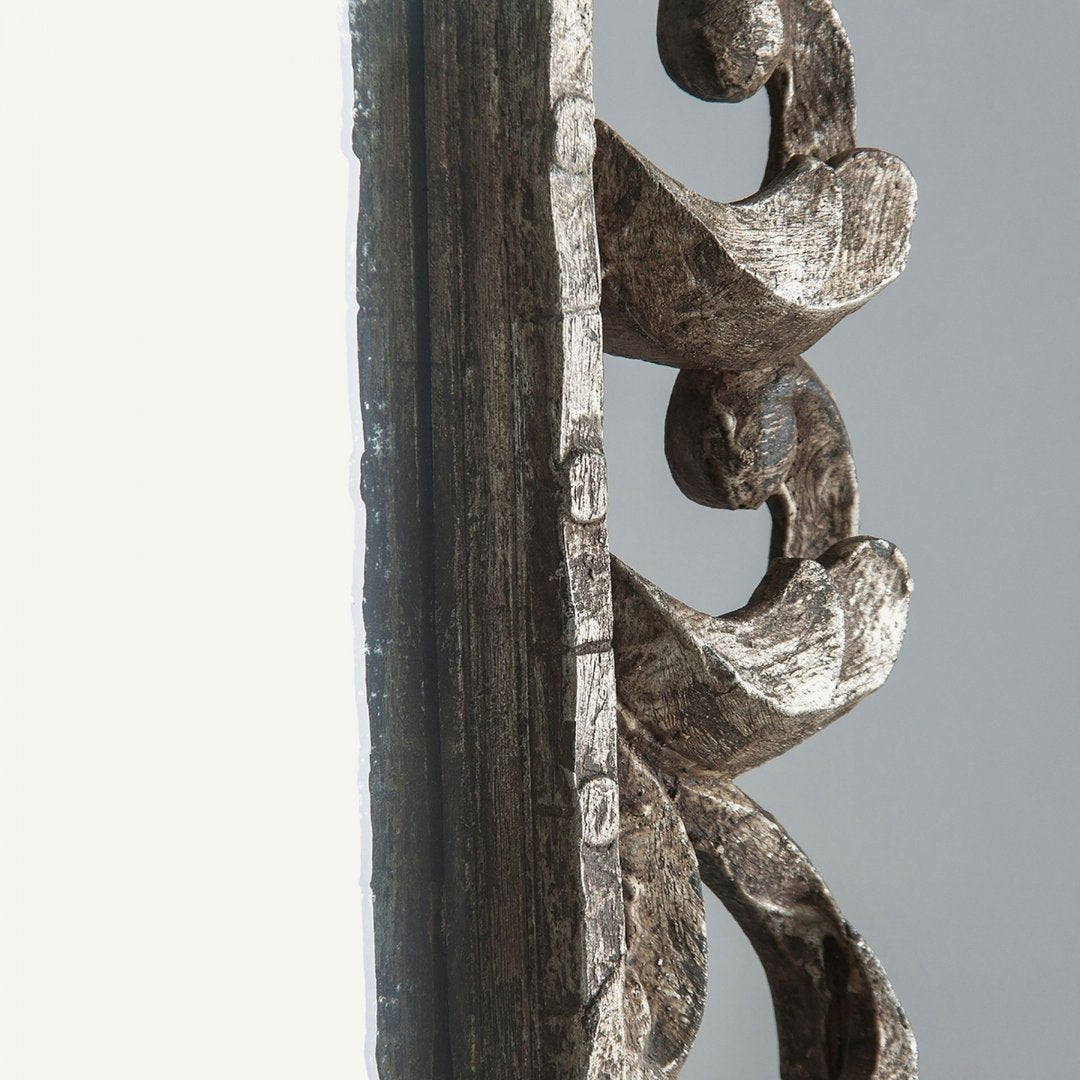 Specchio legno massello coloniale