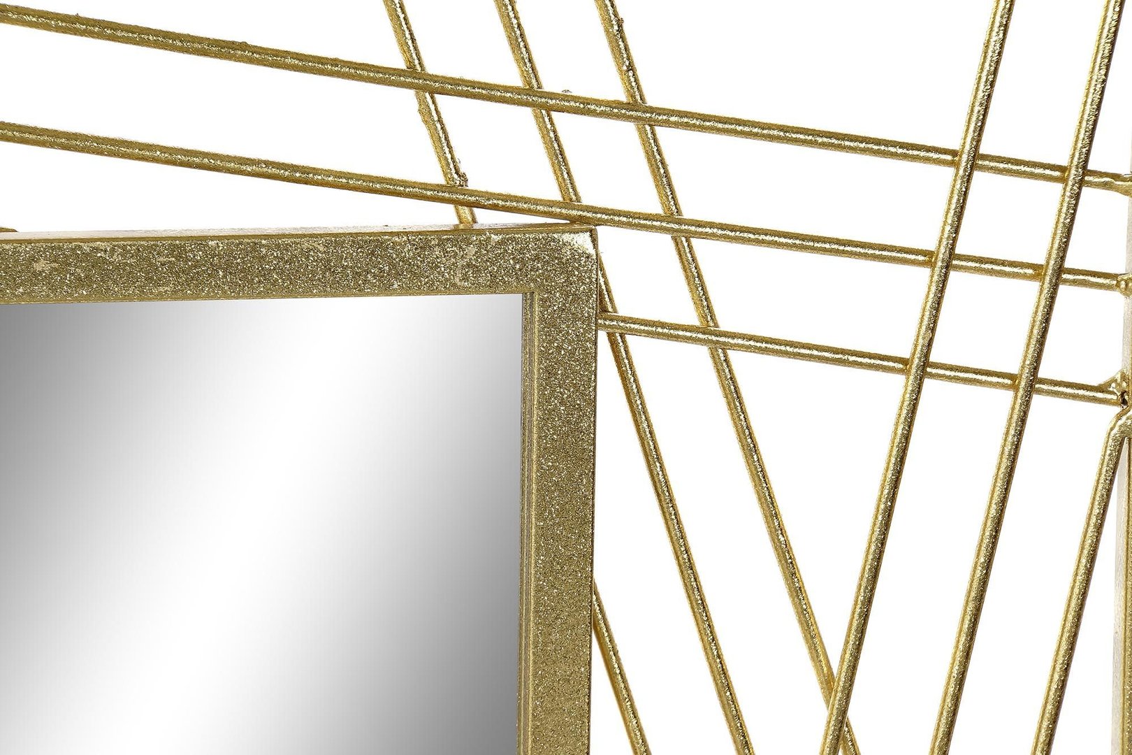 Specchio vintage chic dorato