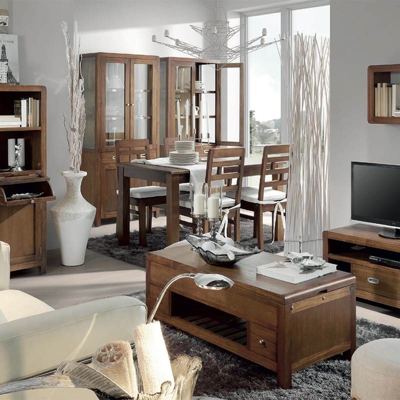 Porta tv coloniale classico