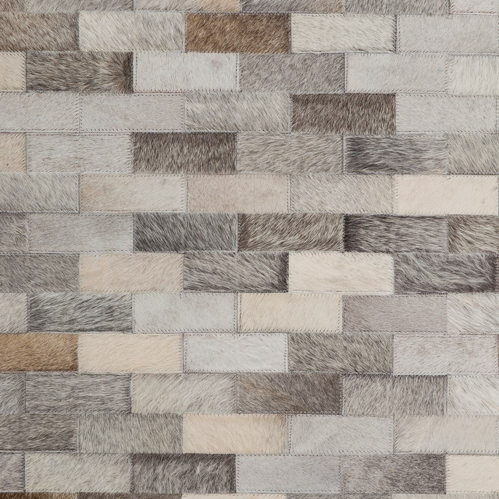 Tappeto vera pelle etnico