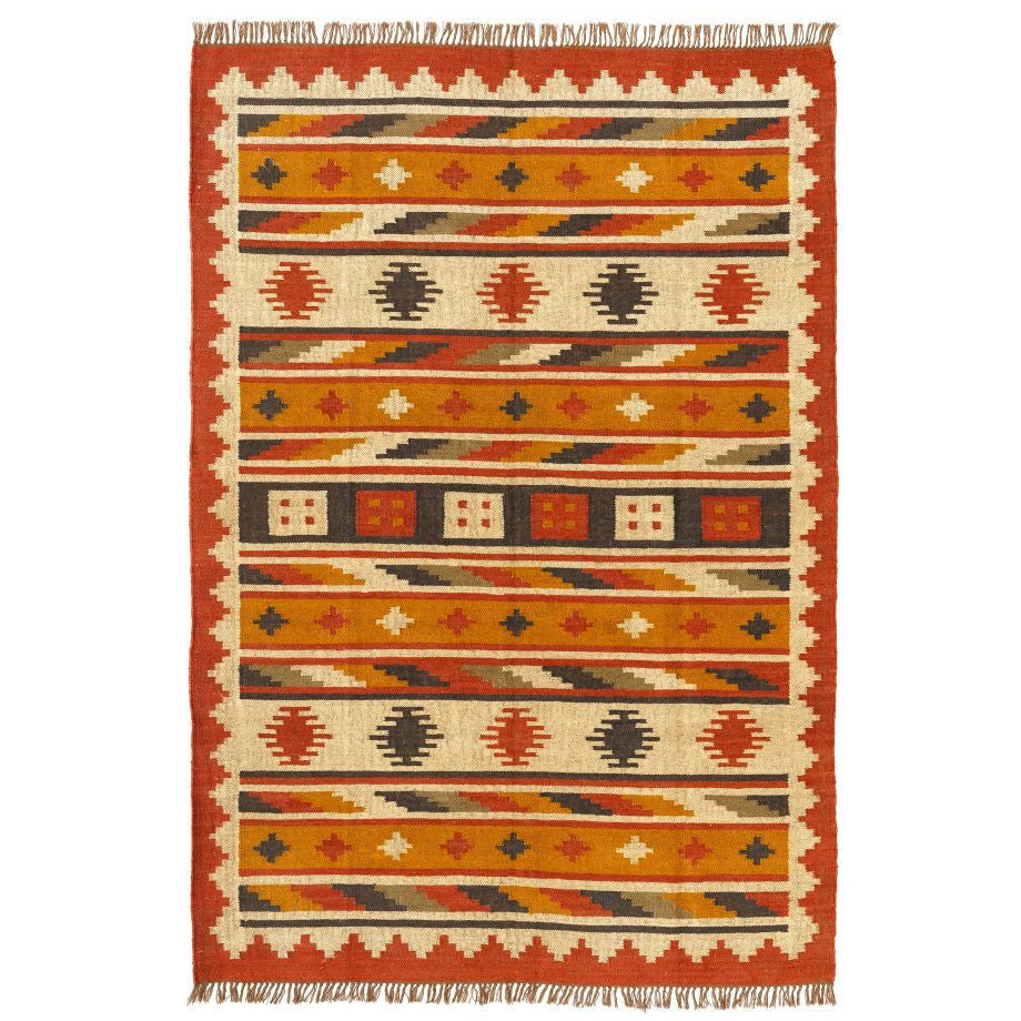 Tappeto vintage multicolor maxi