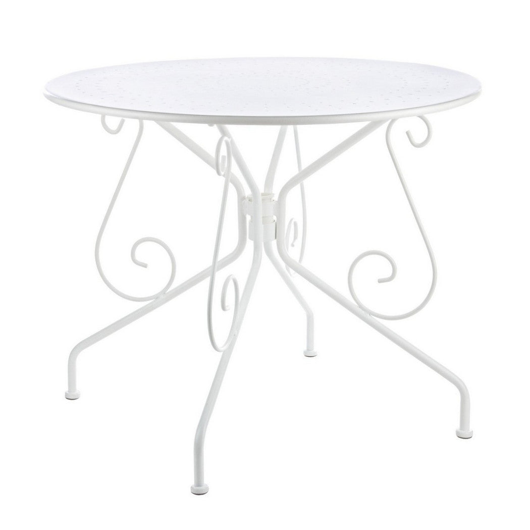 Tavolo giardino bianco provenzale