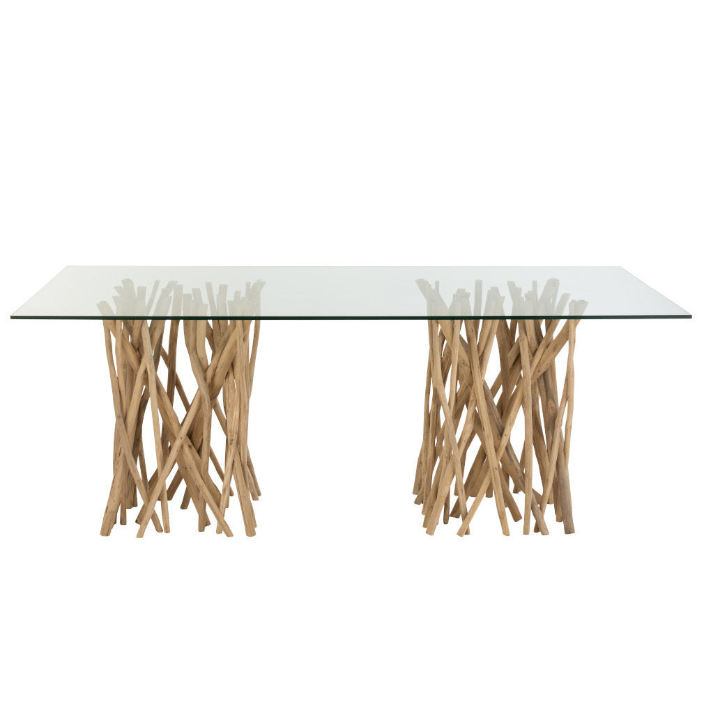 Tavolo da pranzo radici di teak