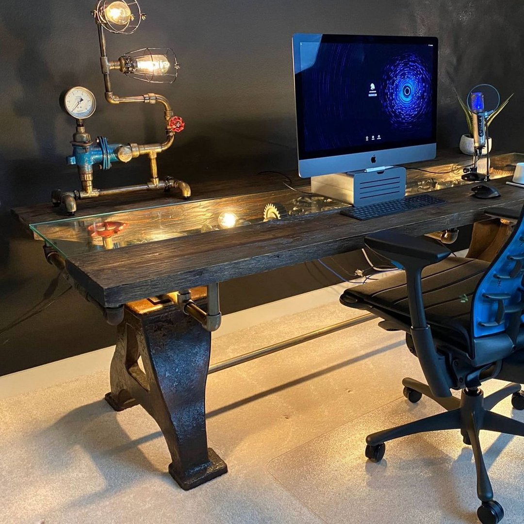 Tavolo industrial artigianale design
