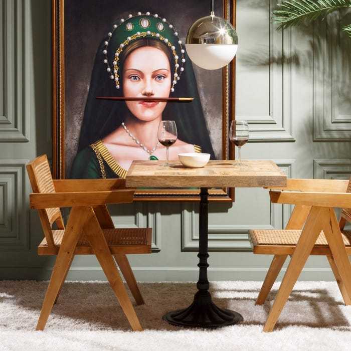 Tavolo quadrato bistrot 70x70