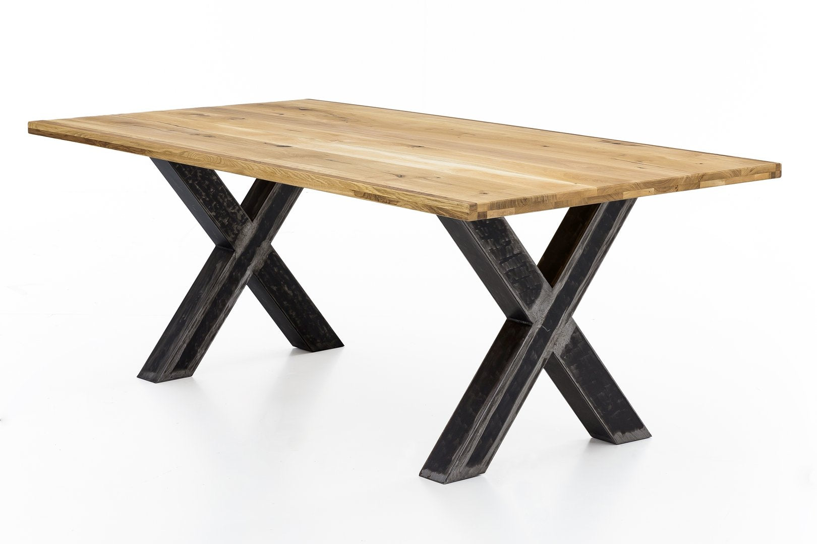 Tavolo industrial base ferro