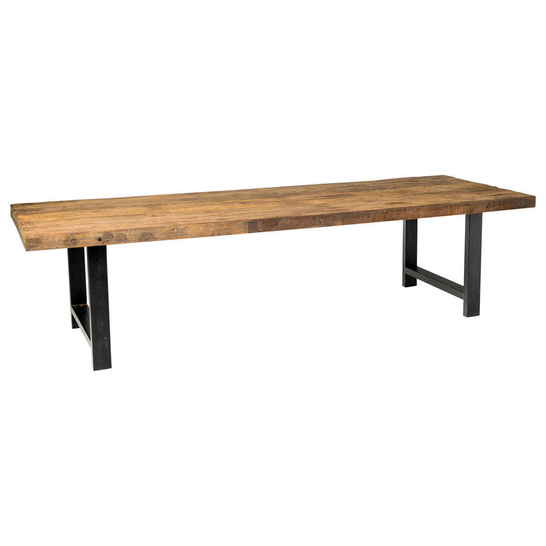 Tavolo pranzo maxi legno massiccio