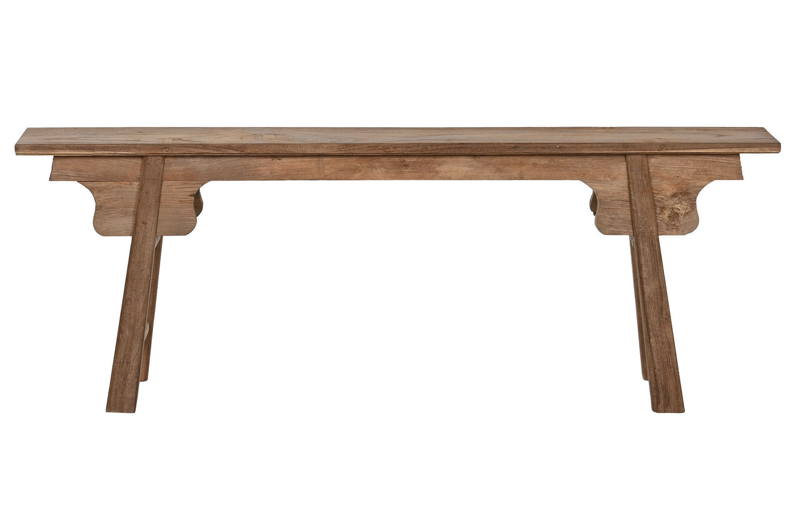 Panca ingresso etnica in teak