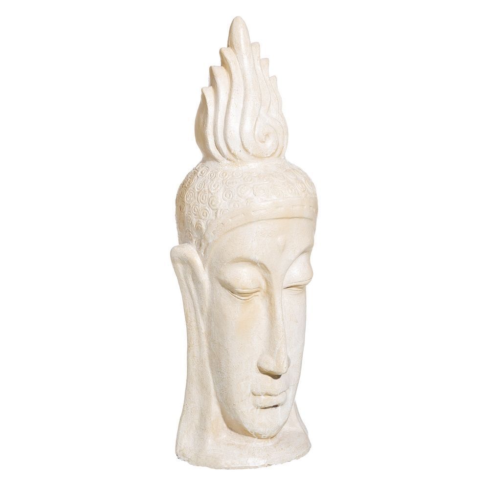 Testa buddha bianco